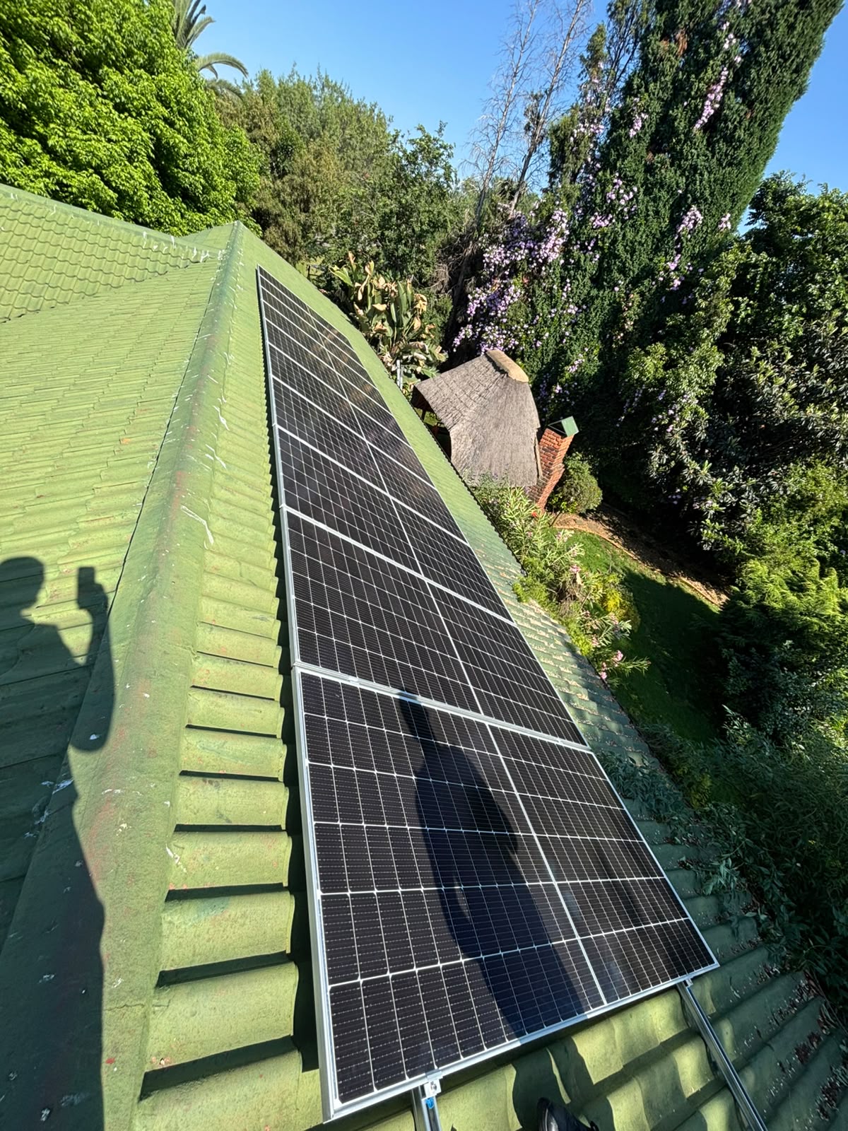 Residential Solar — a Solgenix installation